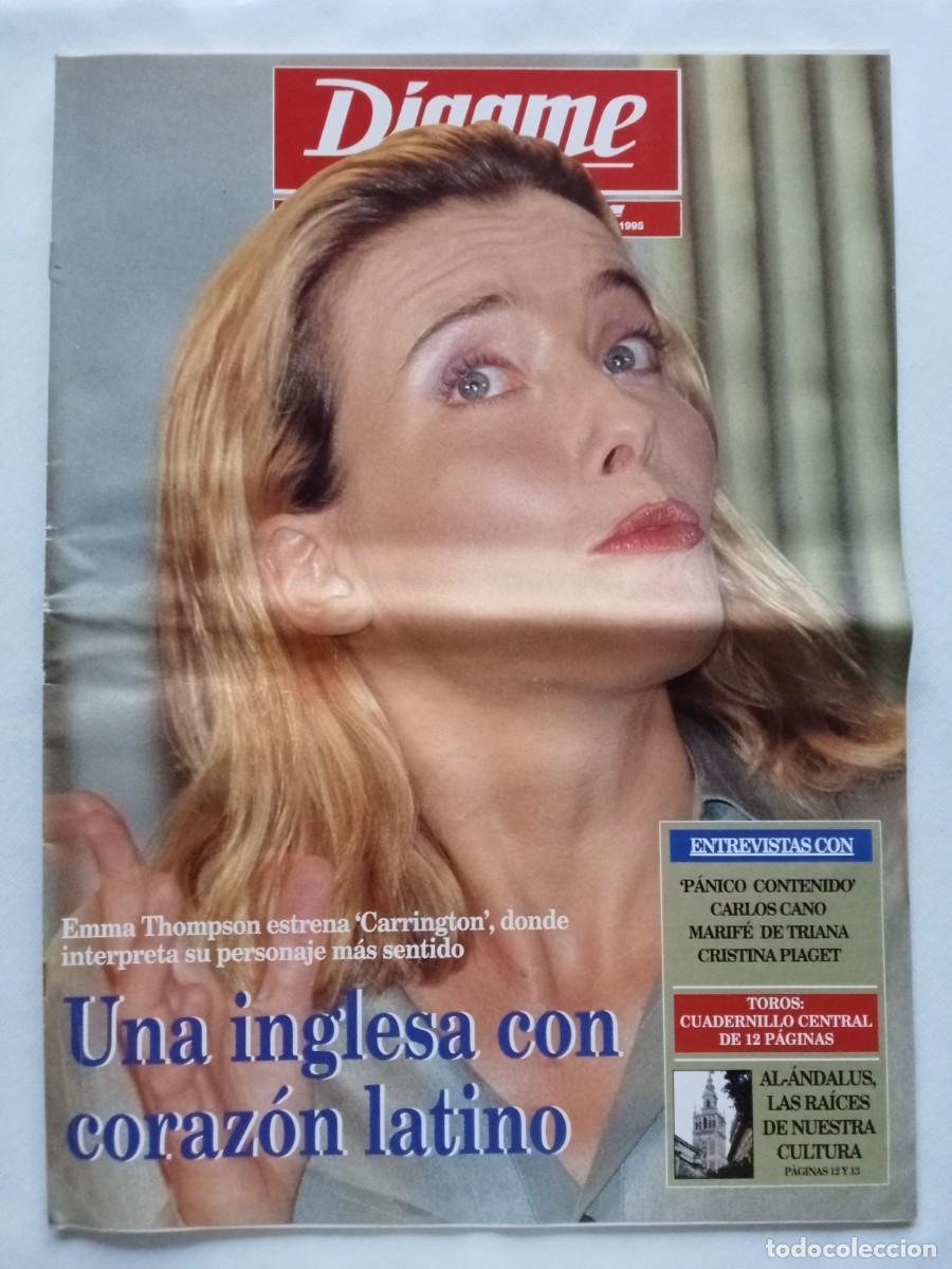 Collezionismo di Riviste e Giornali: D&Iacute;GAME N&ordm; 23 1995 EMMA THOMPSON Carlos Cano MARIF&Eacute; DE TRIANA Cristina Piaget TOROS Julio Pacheco
