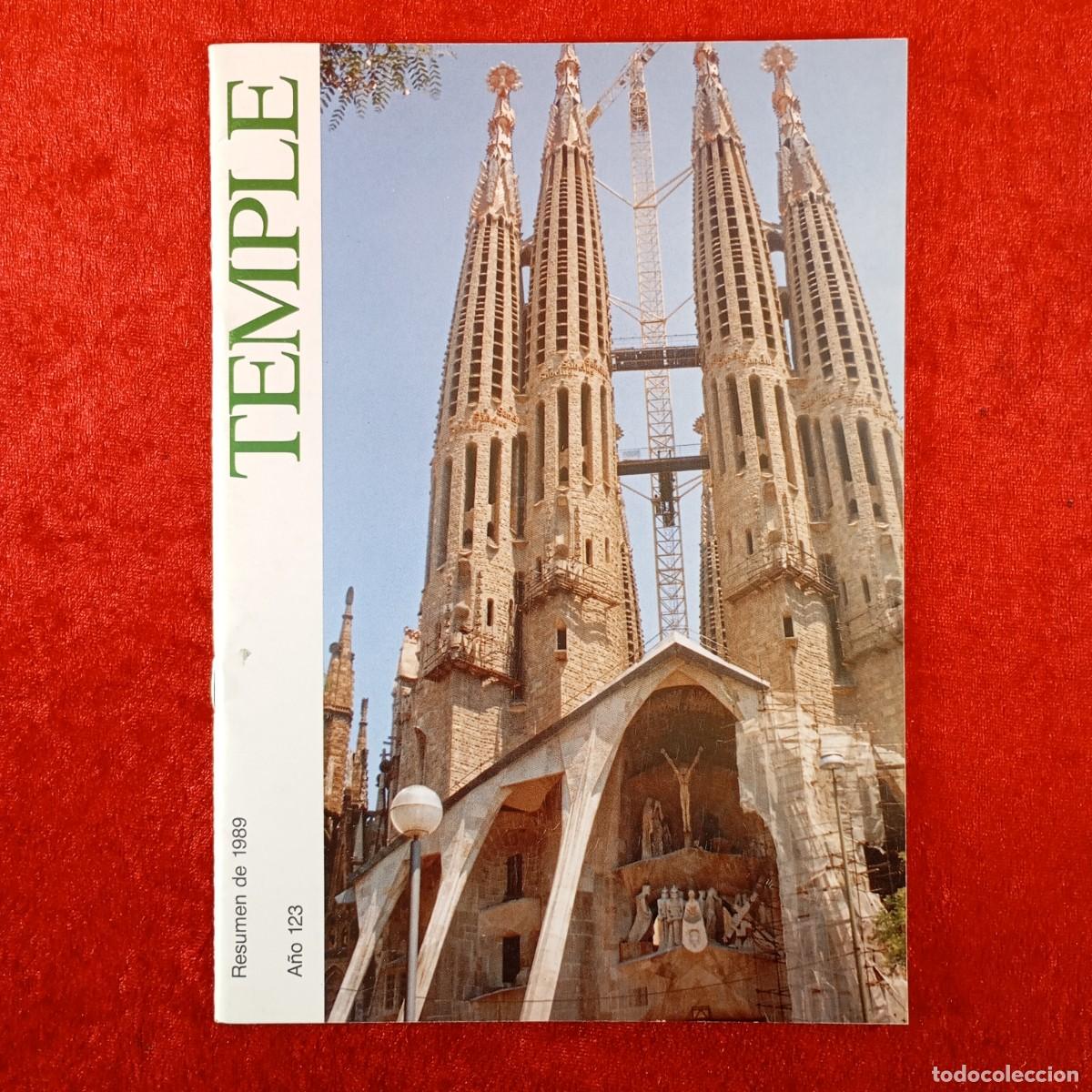 Collezionismo di Riviste e Giornali: TEMPLE - RESUMEN 1989 - A&Ntilde;O 123 - PORTAVOX PATRONATO TEMPLO EXPIATORIO DE LA SAGRADA FAM&Iacute;LIA / 747