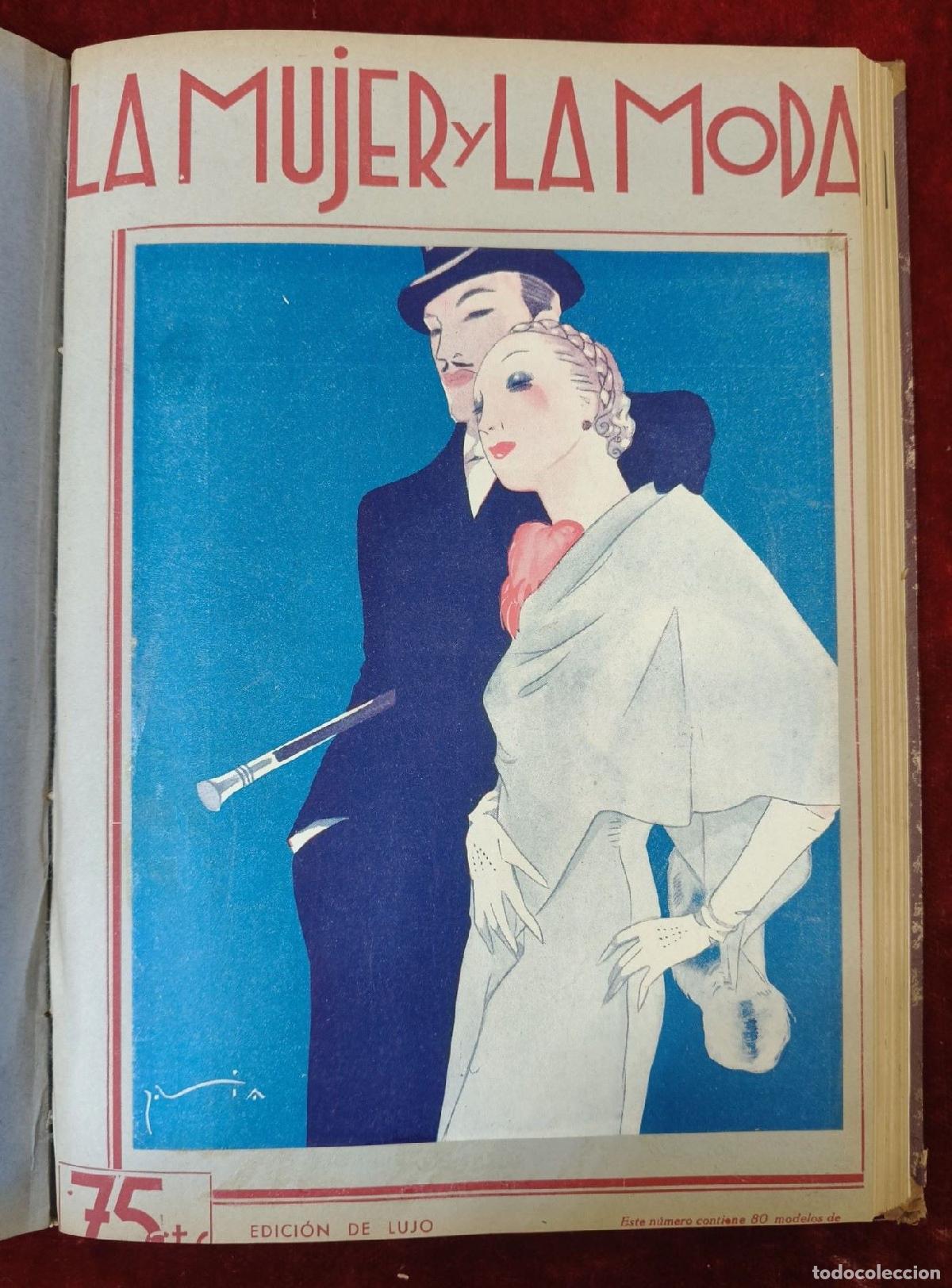 Coleccionismo de Revistas y Peri&oacute;dicos: REVISTAS LA MUJER Y LA MODA. LA DONA CATALANA. BARCELONA, 1934