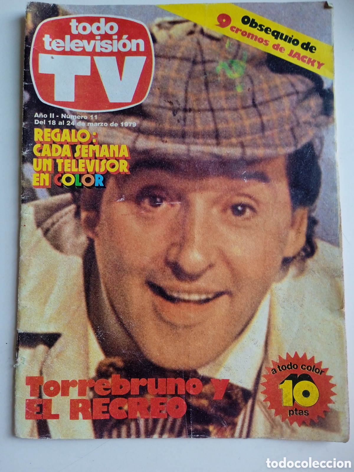 Coleccionismo de Revistas y Peri&oacute;dicos: Todo Televisi&oacute;n n&deg;11 Torrebruno y El Recreo El Bosque de Tallac