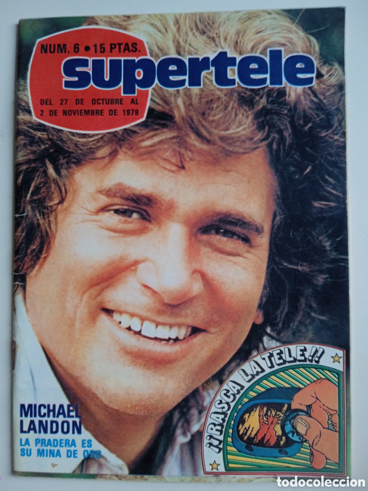 Collection Magazines and Newspapers: Supertele n&deg;6 noviembre 1979 Michael Landon La Casa de la Pradera