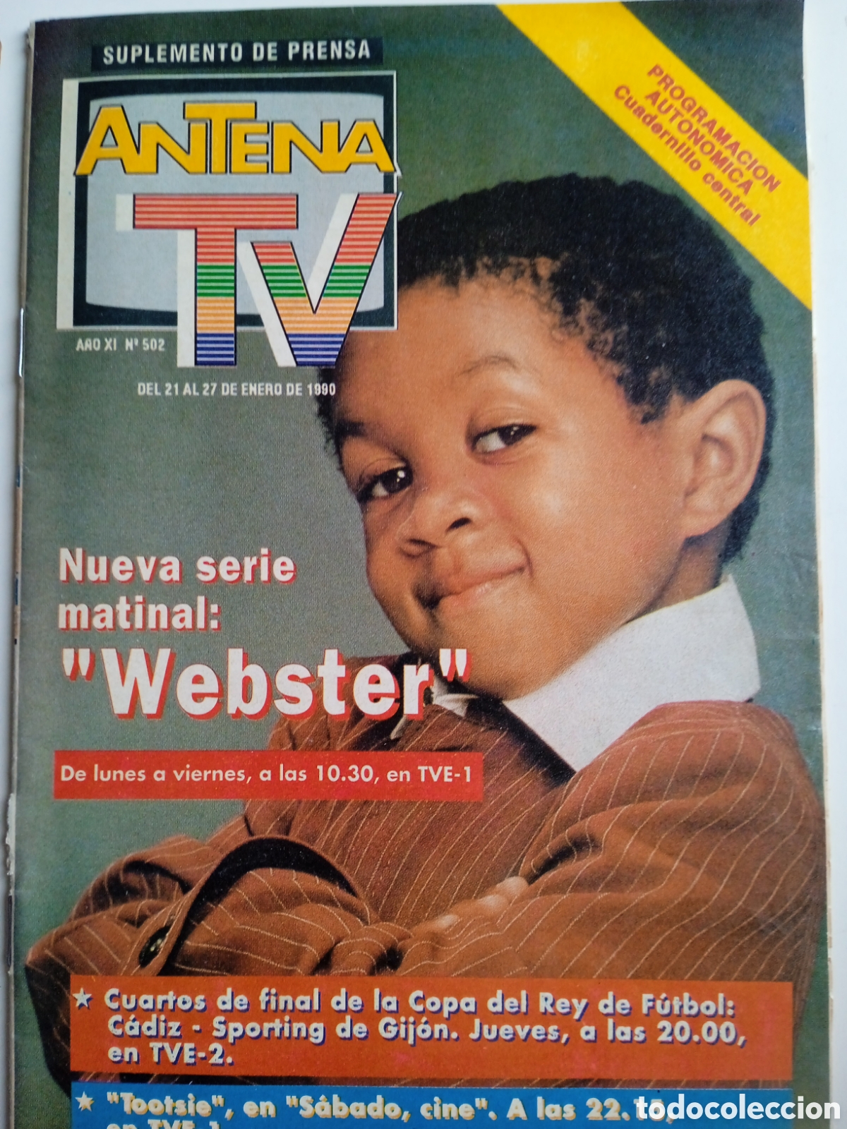 Collection Magazines and Newspapers: Antena TV n&deg;502 Webster Contiene poster Los Ronaldos