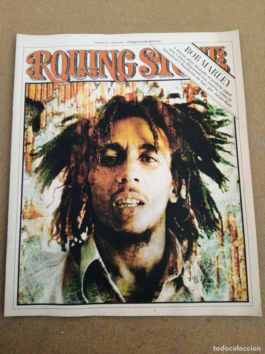 Coleccionismo de Revistas y Peri&oacute;dicos: SUPLEMENTO DE LA REVISTA ROLLING STONE (NUMERO 20) BOB MARLEY