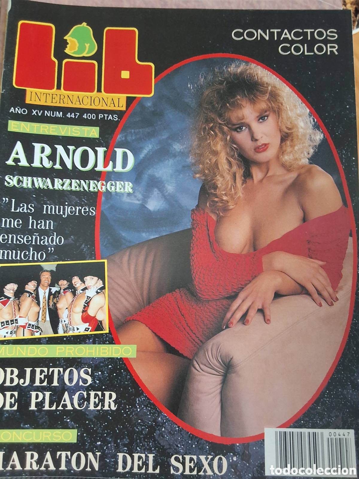 Collection Magazines and Newspapers: Lib internacional revista erotica desnudos mujeres n&uacute;mero 447