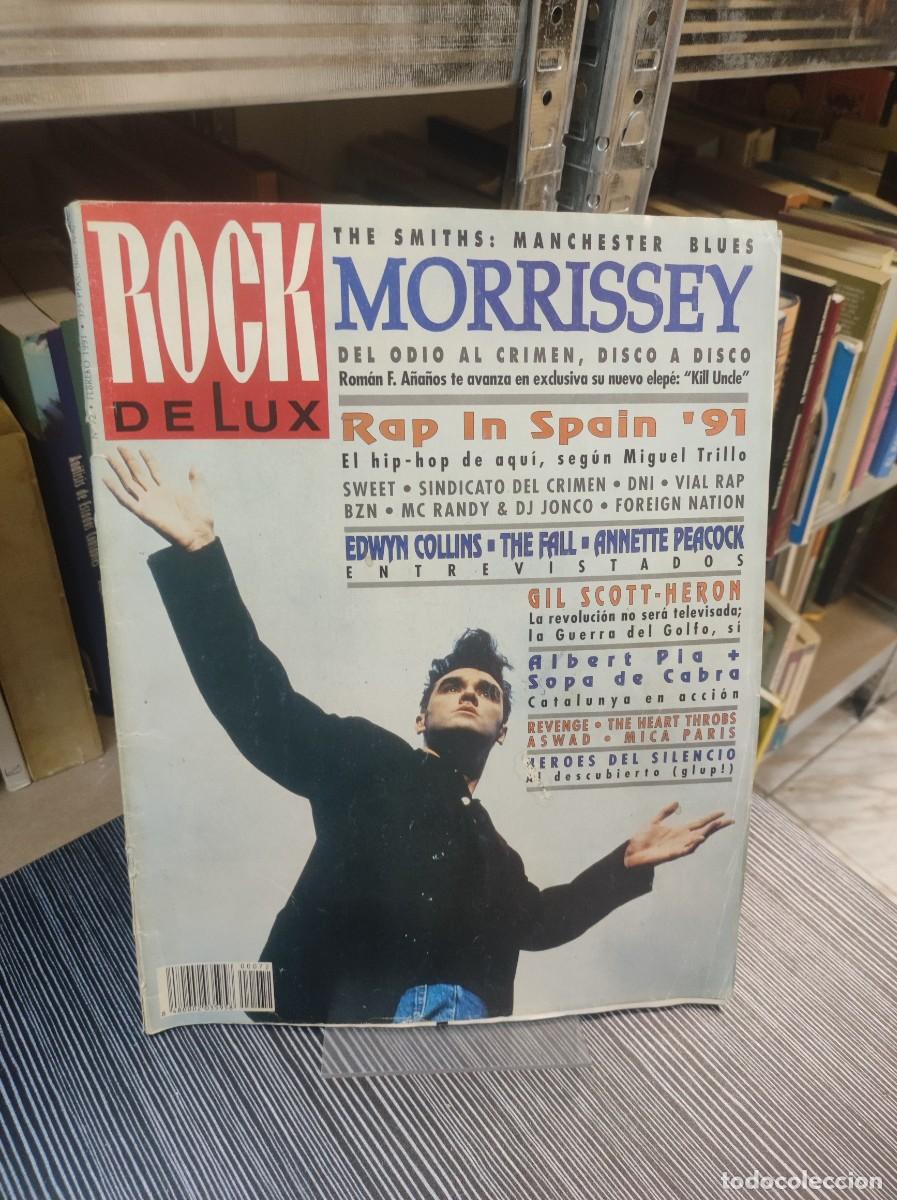Collection Magazines and Newspapers: Rockdelux 72 (Feb 1991) Morrissey Rap en Espa&ntilde;a, Gil Scott-Heron, Edwyn Collins.