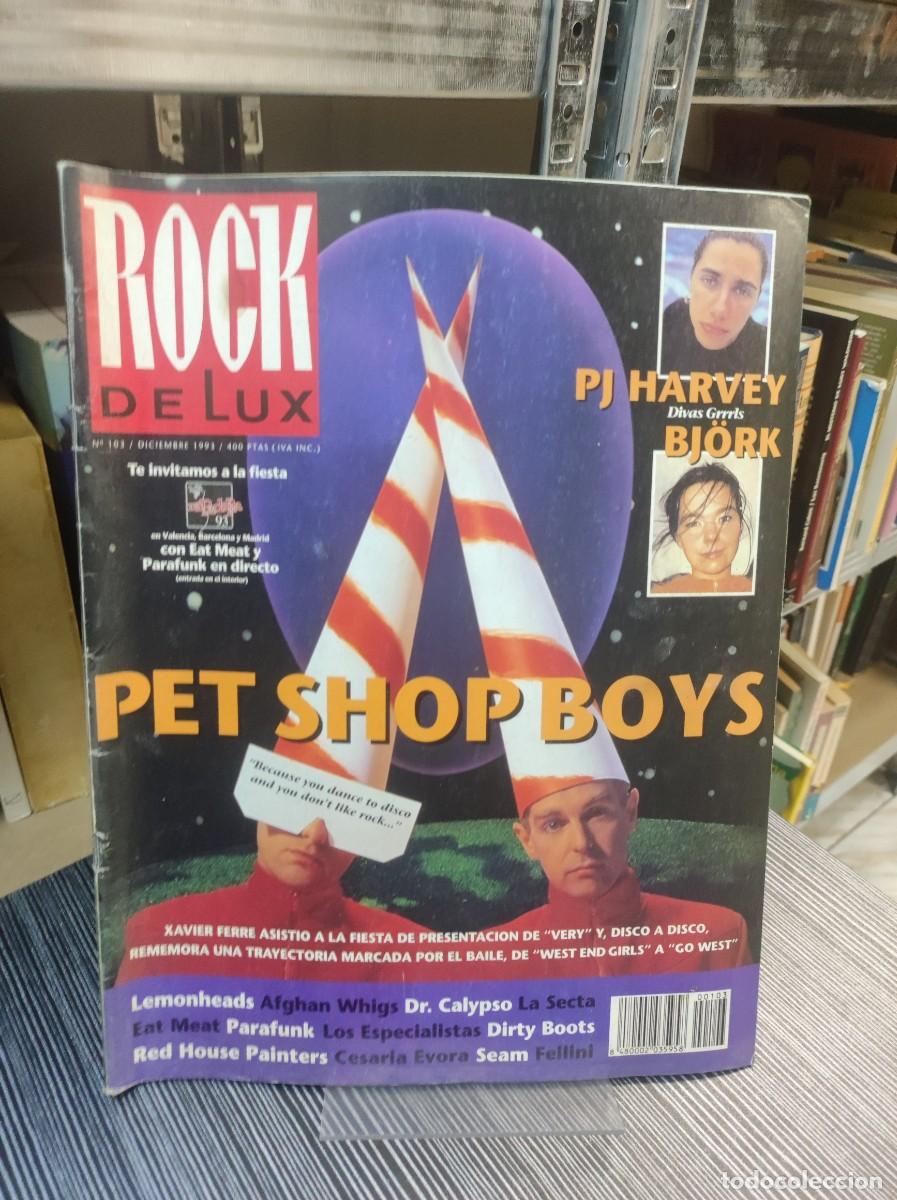 Coleccionismo de Revistas y Peri&oacute;dicos: Rockdelux 103 (Dic 1993) Pet Shop Boys PJ Harvey, Bj&ouml;rk, Lemonheads, Afghan Whigs.