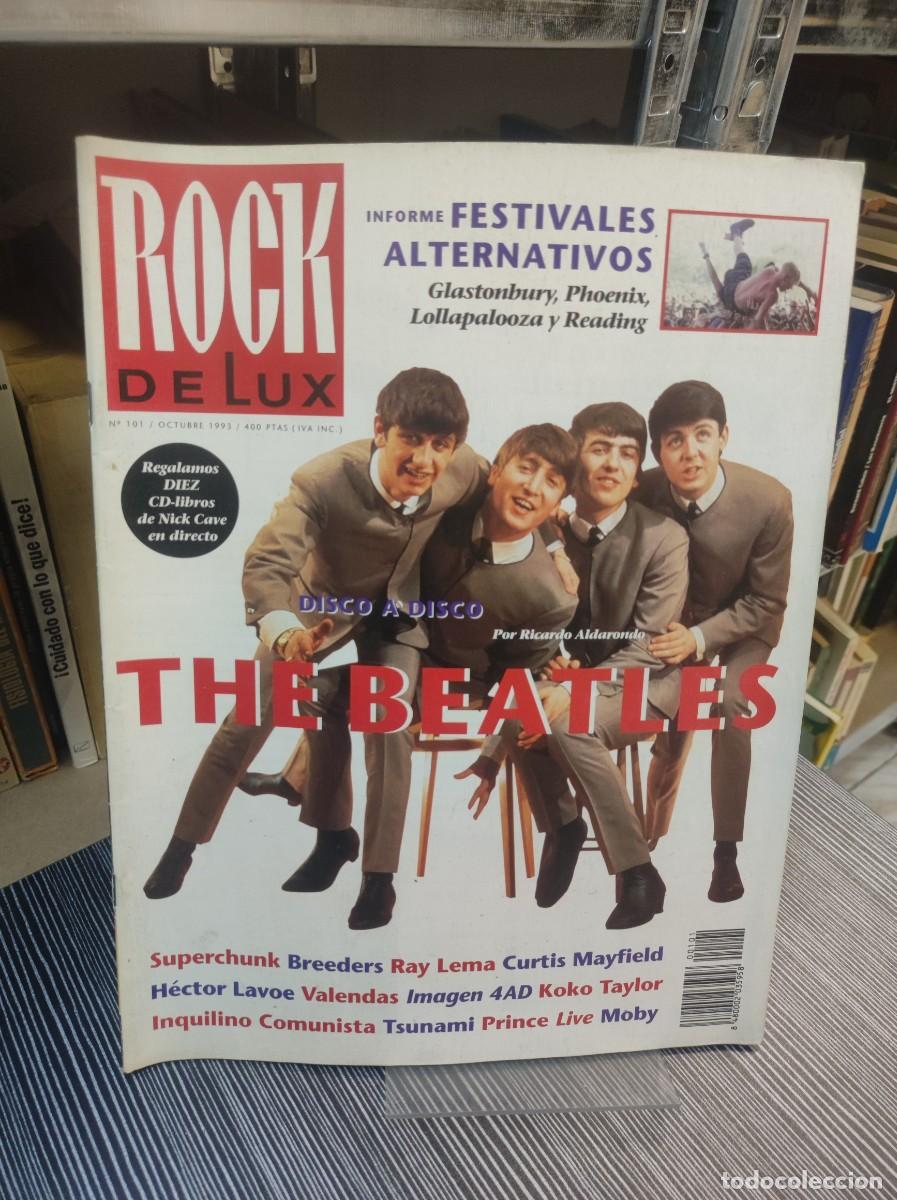 Coleccionismo de Revistas y Peri&oacute;dicos: Rockdelux 101 The Beatles Especial Festivales (Glastonbury, Lollapalooza)