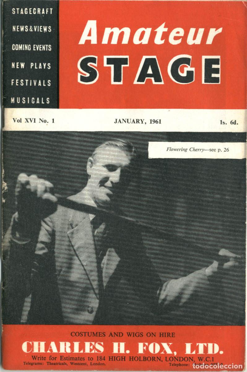 Coleccionismo de Revistas y Peri&oacute;dicos: Amateur Stage; Vol. 16 - 1961 incompleto (11/12. Falta VIII) / ed. Roy Stacey