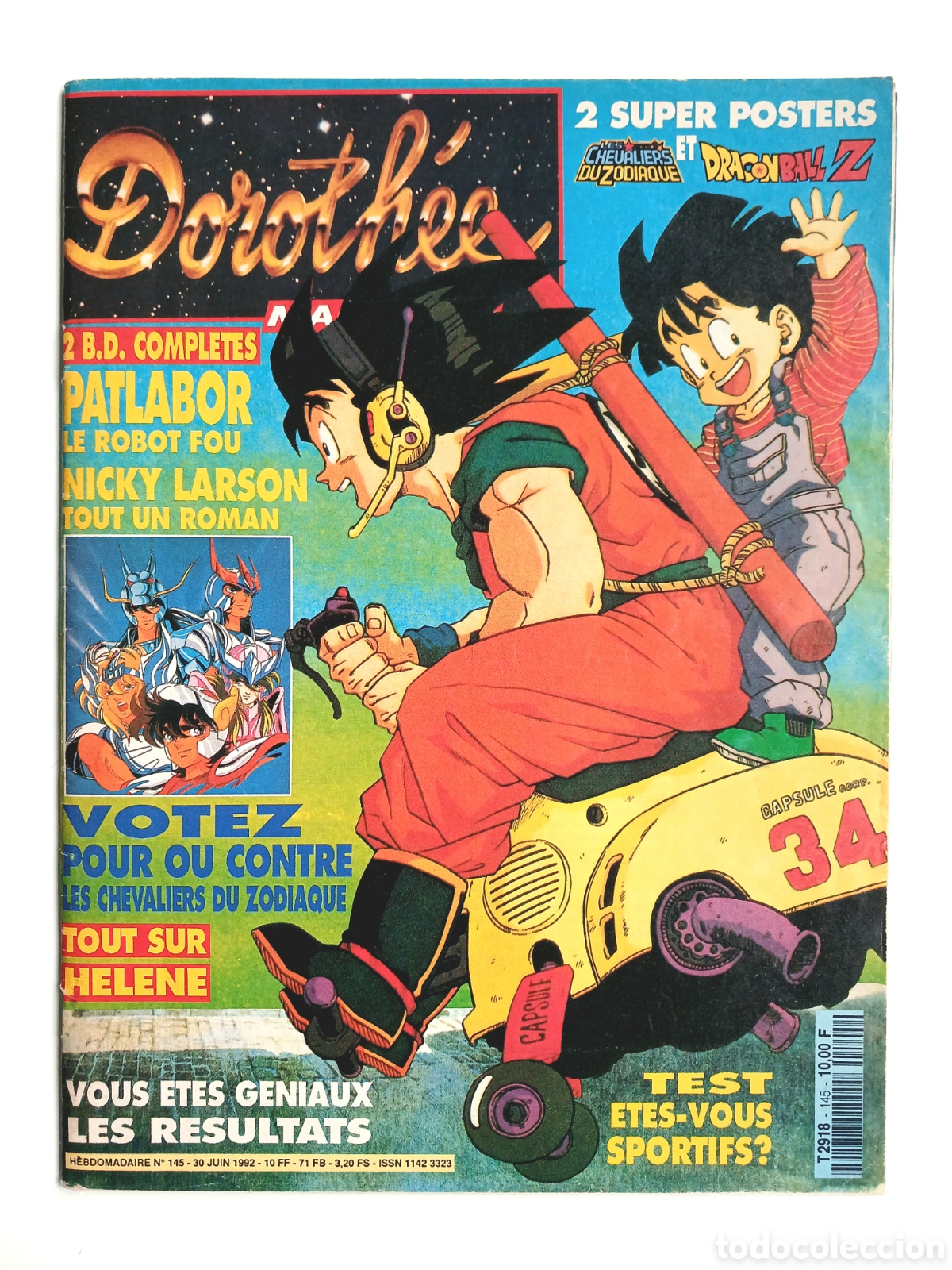 Collezionismo di Riviste e Giornali: Revista Doroth&eacute;e. 30 Junio 1992. N&deg; 145