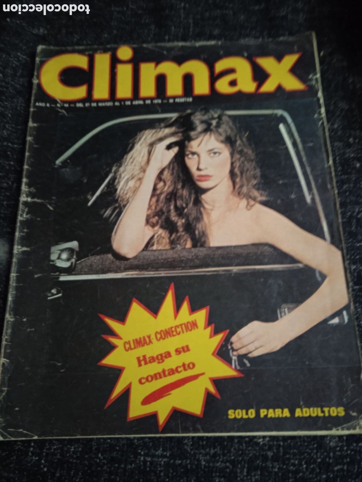 Coleccionismo de Revistas y Peri&oacute;dicos: REVISTA CLIMAX N&ordm; 44 REVISTAS EROTICAS DE LOS A&Ntilde;OS 70