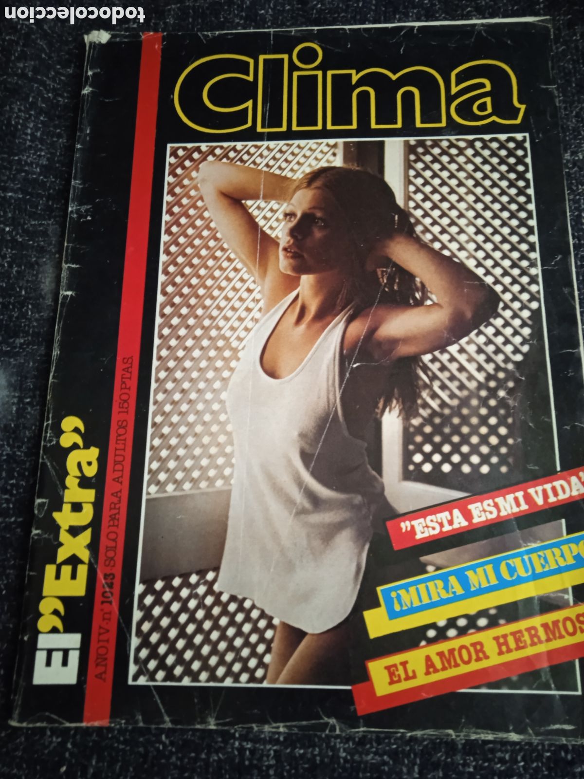 Coleccionismo de Revistas y Peri&oacute;dicos: REVISTA CLIMA EXTRA N&ordm; 1023 JUNIO REVISTA EROTICA DE LOS A&Ntilde;OS 70