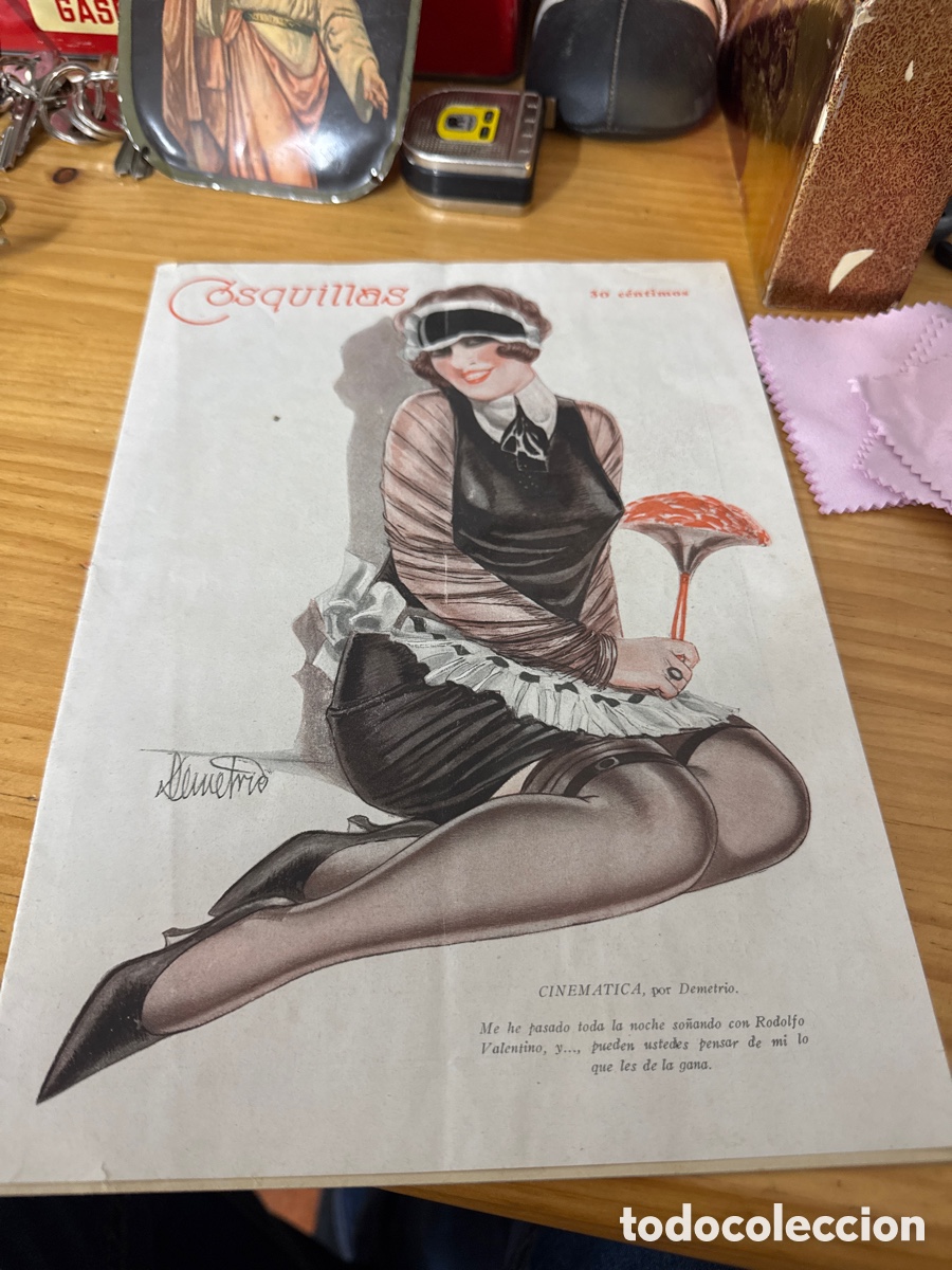 Coleccionismo de Revistas y Peri&oacute;dicos: C&oacute;mico cosquillas 1927 revista