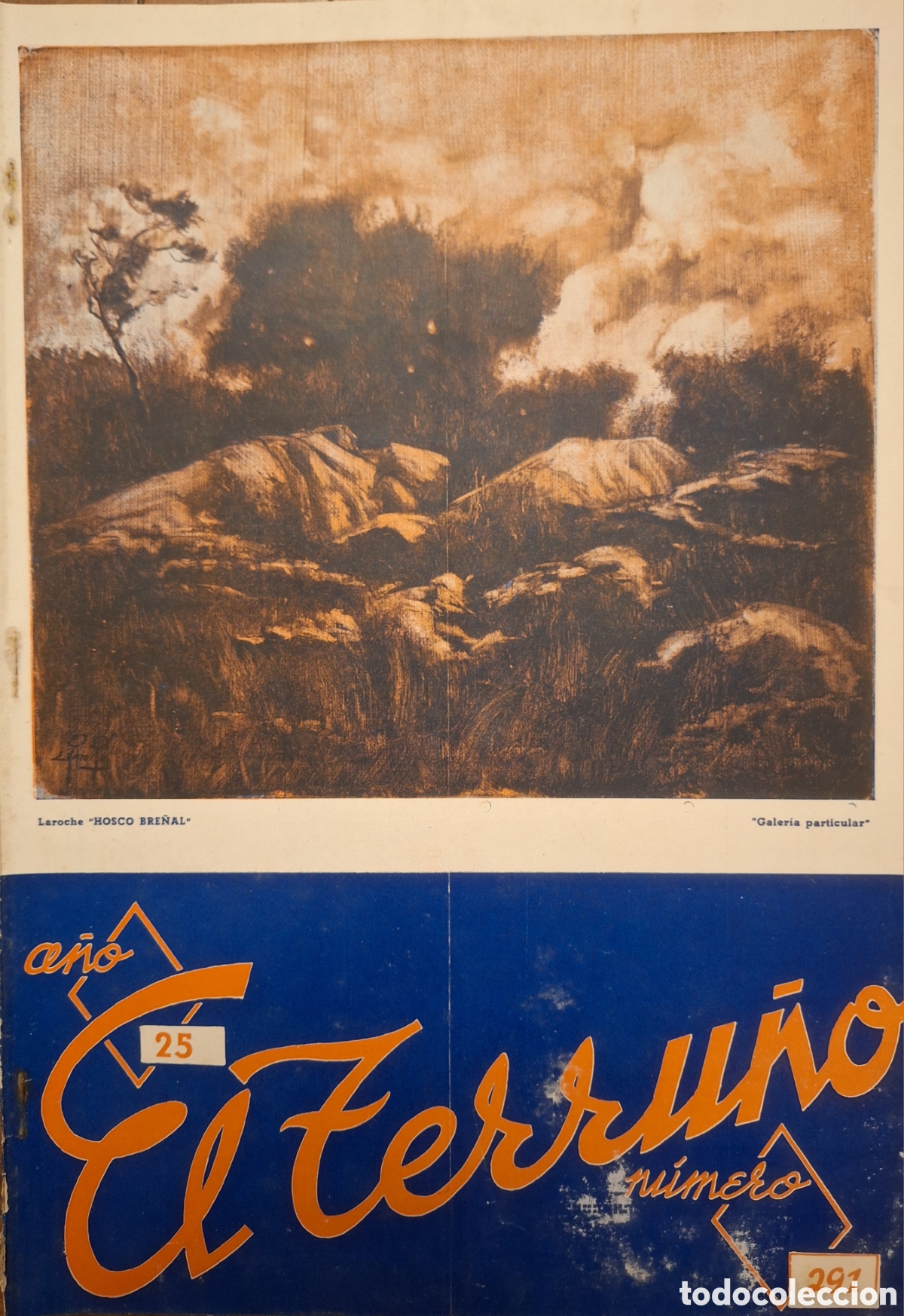 Coleccionismo de Revistas y Peri&oacute;dicos: Revista 1941 inauguraci&oacute;n museo Laroche ;Gilda Oliveri ; Juan Diego Sanz