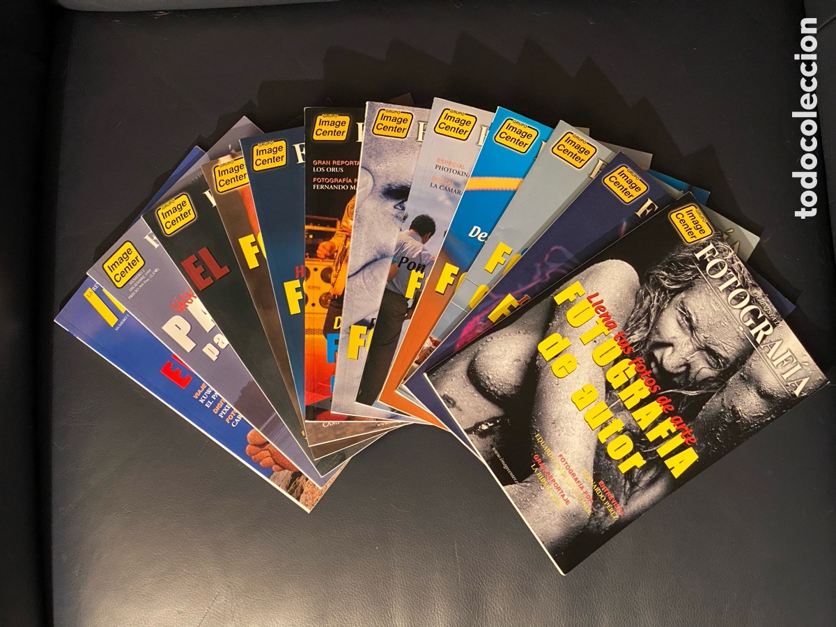 Coleccionismo de Revistas y Peri&oacute;dicos: Revistas de fotograf&iacute;a Image Center. Colecci&oacute;n personal, ejemplares de 1 al 12. Perfecto estado.