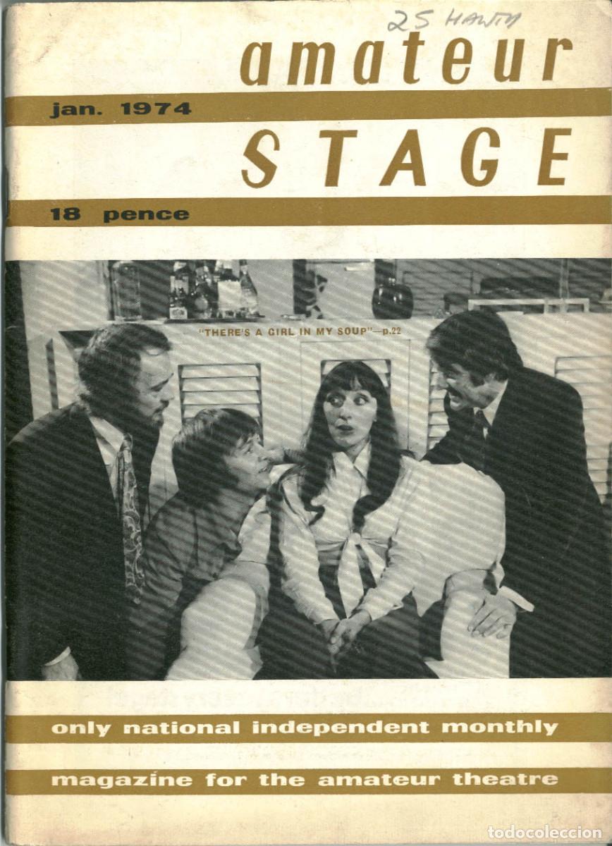 Coleccionismo de Revistas y Peri&oacute;dicos: Amateur Stage; Vol. 29 1974 completo / ed. Roy Stacey / Teatro aficionado