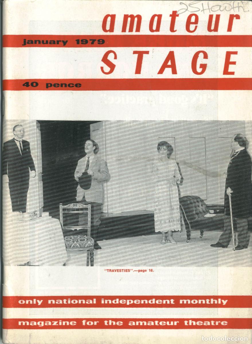 Coleccionismo de Revistas y Peri&oacute;dicos: Amateur Stage; Vol. 34 1979 completo (No sale en VIII) / ed. Roy Stacey / Teatro aficionado