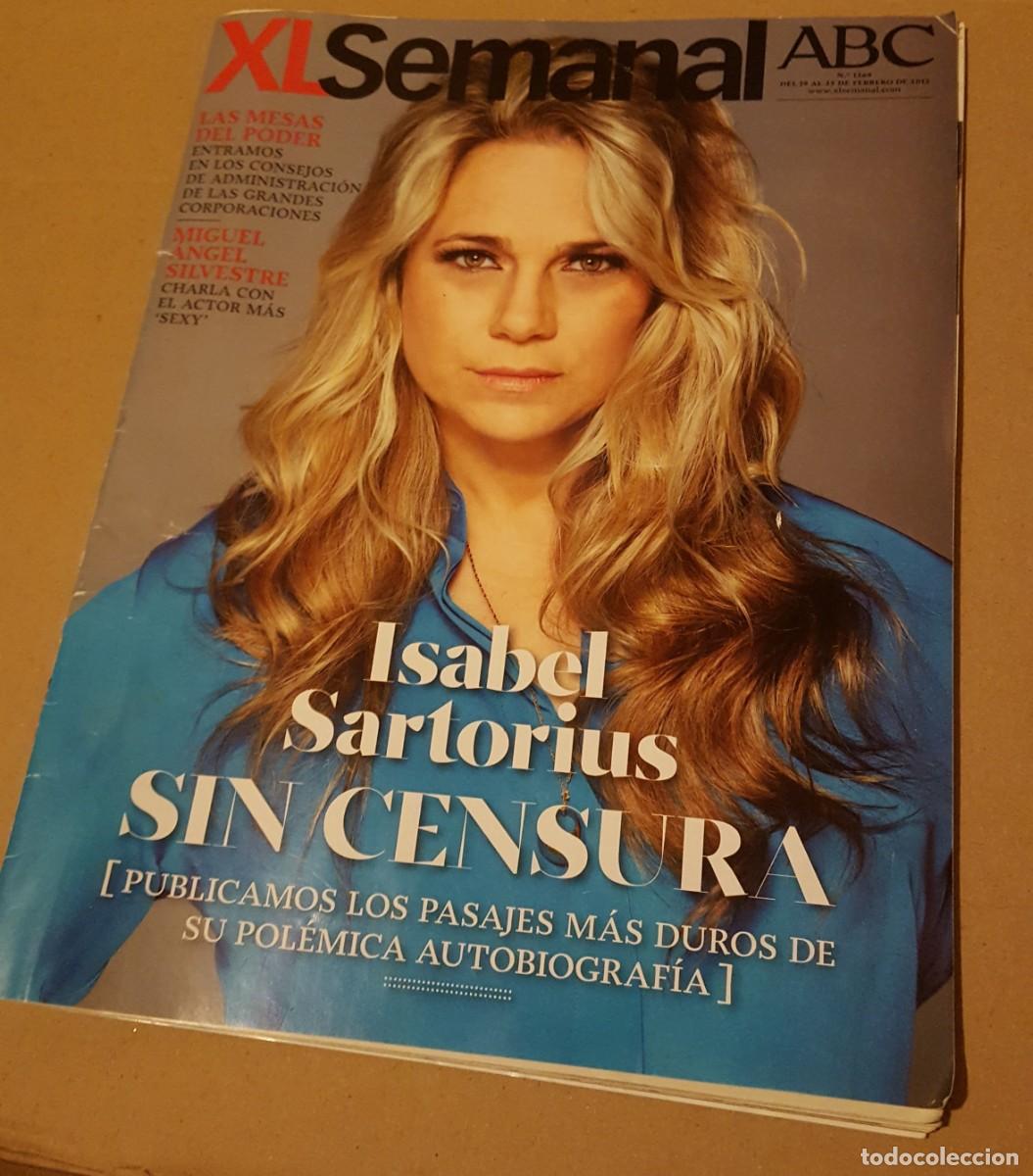 Coleccionismo de Revistas y Peri&oacute;dicos: Revista XL Semanal n&uacute;mero 1269, a&ntilde;o 2012. En portada: Isabel Sartorius