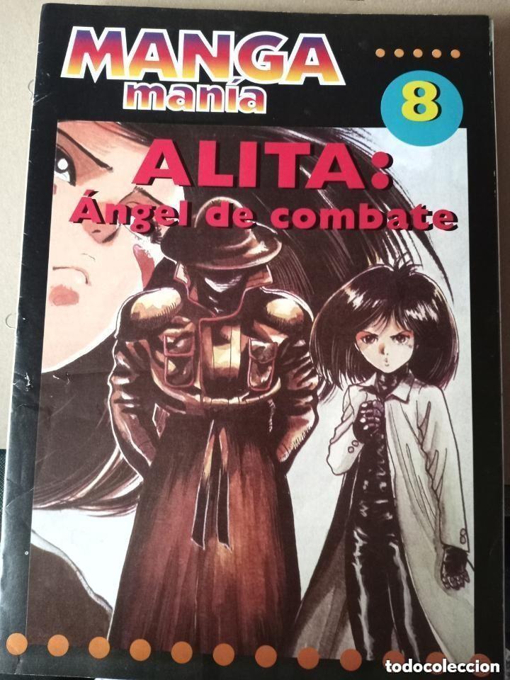 Coleccionismo de Revistas y Peri&oacute;dicos: MANGAMANIA -REVISTA N 8 - ALITA ANGEL DE COMBATE A&Ntilde;OS 90