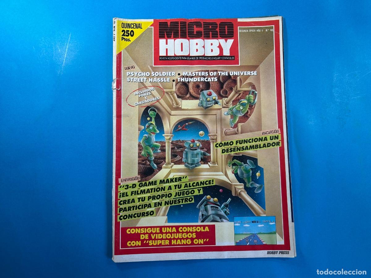 Coleccionismo de Revistas y Peri&oacute;dicos: REVISTA MICRO HOBBY 165