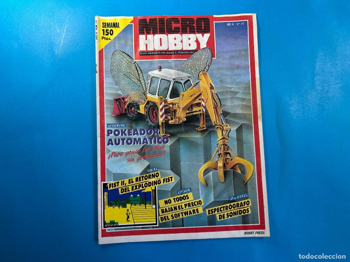 Coleccionismo de Revistas y Peri&oacute;dicos: REVISTA MICRO HOBBY 117