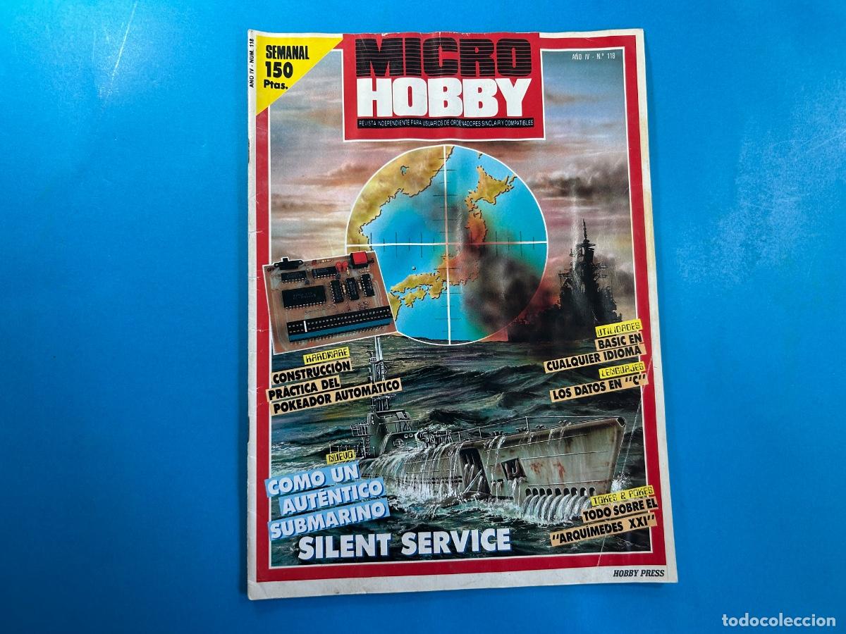 Coleccionismo de Revistas y Peri&oacute;dicos: REVISTA MICRO HOBBY 118