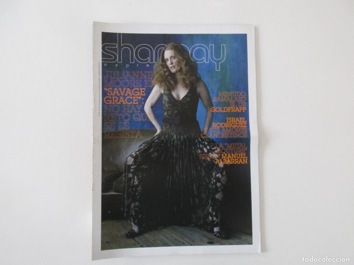 Coleccionismo de Revistas y Peri&oacute;dicos: SHANGAY N&ordm; 324 - JULIANNE MOORE - GODFRAPP - ISRAEL RODR&Iacute;GUEZ - MANUEL ALBARR&Aacute;N - REVISTA GAY 2008