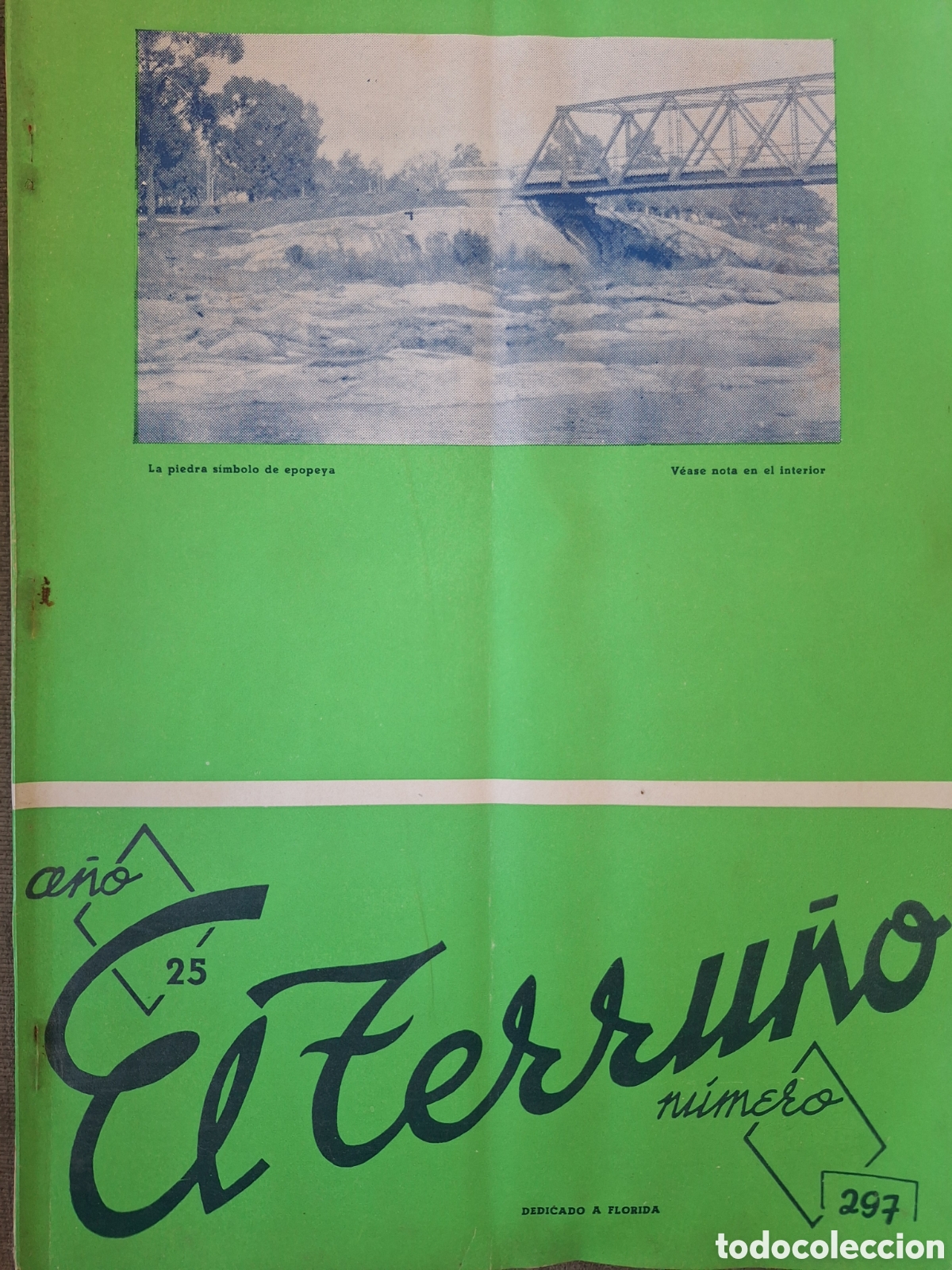 Collezionismo di Riviste e Giornali: Revista 1942 dedicada al departamento de Florida PINTORA ELBA SCARONE RODRIGUEZ LUIS