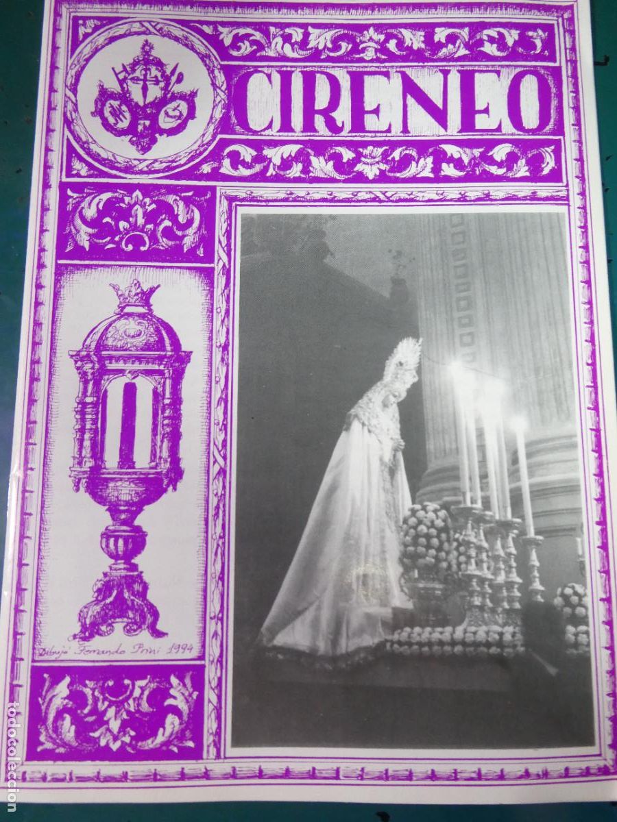 Sammeln von Zeitschriften und Zeitungen: REVISTA BOLET&Iacute;N RELIGIOSO SEMANA SANTA M&Aacute;LAGA. CIRENEO HERMANDAD JES&Uacute;S PASI&Oacute;N. SEP 1998. 40GR
