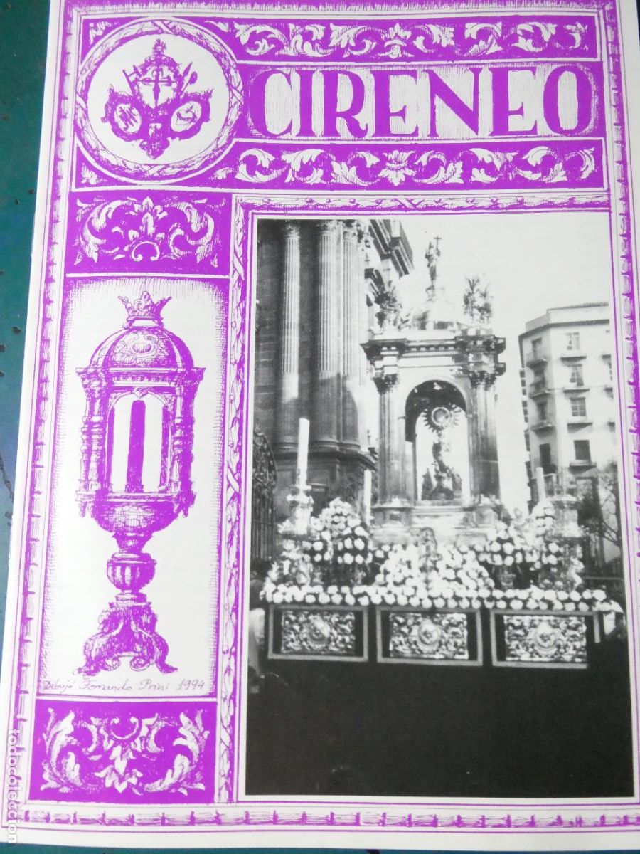 Sammeln von Zeitschriften und Zeitungen: REVISTA BOLET&Iacute;N RELIGIOSO SEMANA SANTA M&Aacute;LAGA. CIRENEO HERMANDAD JES&Uacute;S PASI&Oacute;N. JUNIO 1997. 40GR