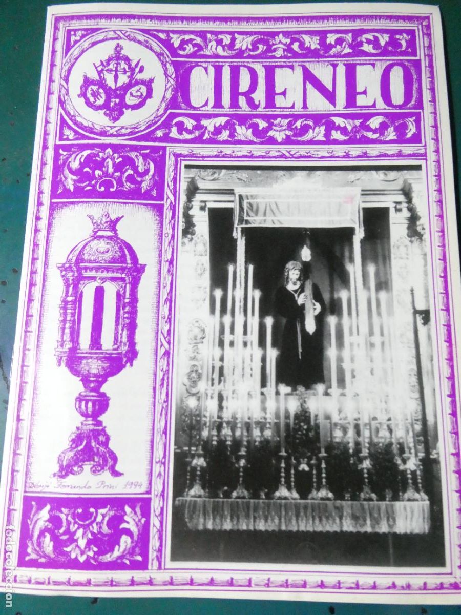 Sammeln von Zeitschriften und Zeitungen: REVISTA BOLET&Iacute;N RELIGIOSO SEMANA SANTA M&Aacute;LAGA. CIRENEO HERMANDAD JES&Uacute;S PASI&Oacute;N. FEBRERO 1998. 30GR