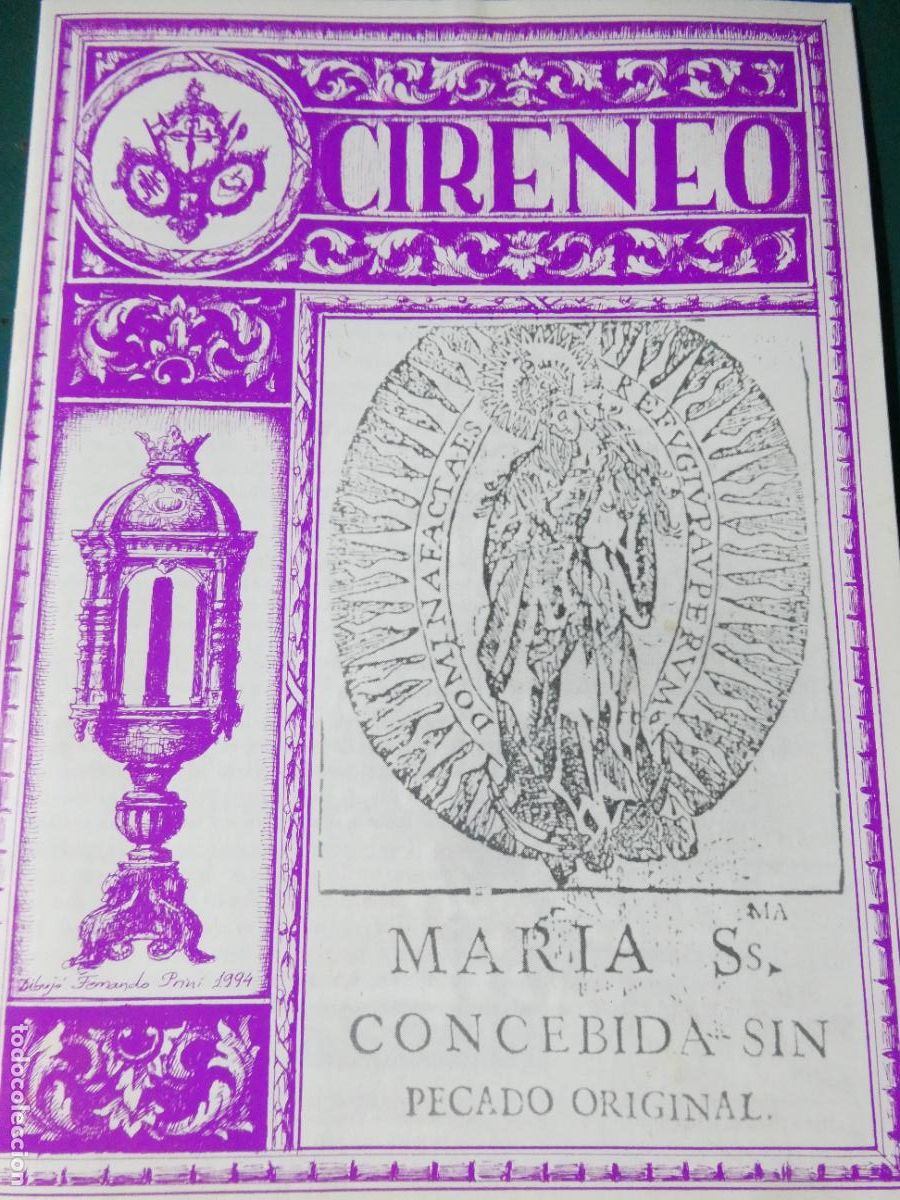 Sammeln von Zeitschriften und Zeitungen: REVISTA BOLET&Iacute;N RELIGIOSO SEMANA SANTA M&Aacute;LAGA. CIRENEO HERMANDAD JES&Uacute;S PASI&Oacute;N. DICIEMBRE 1998. 50GR