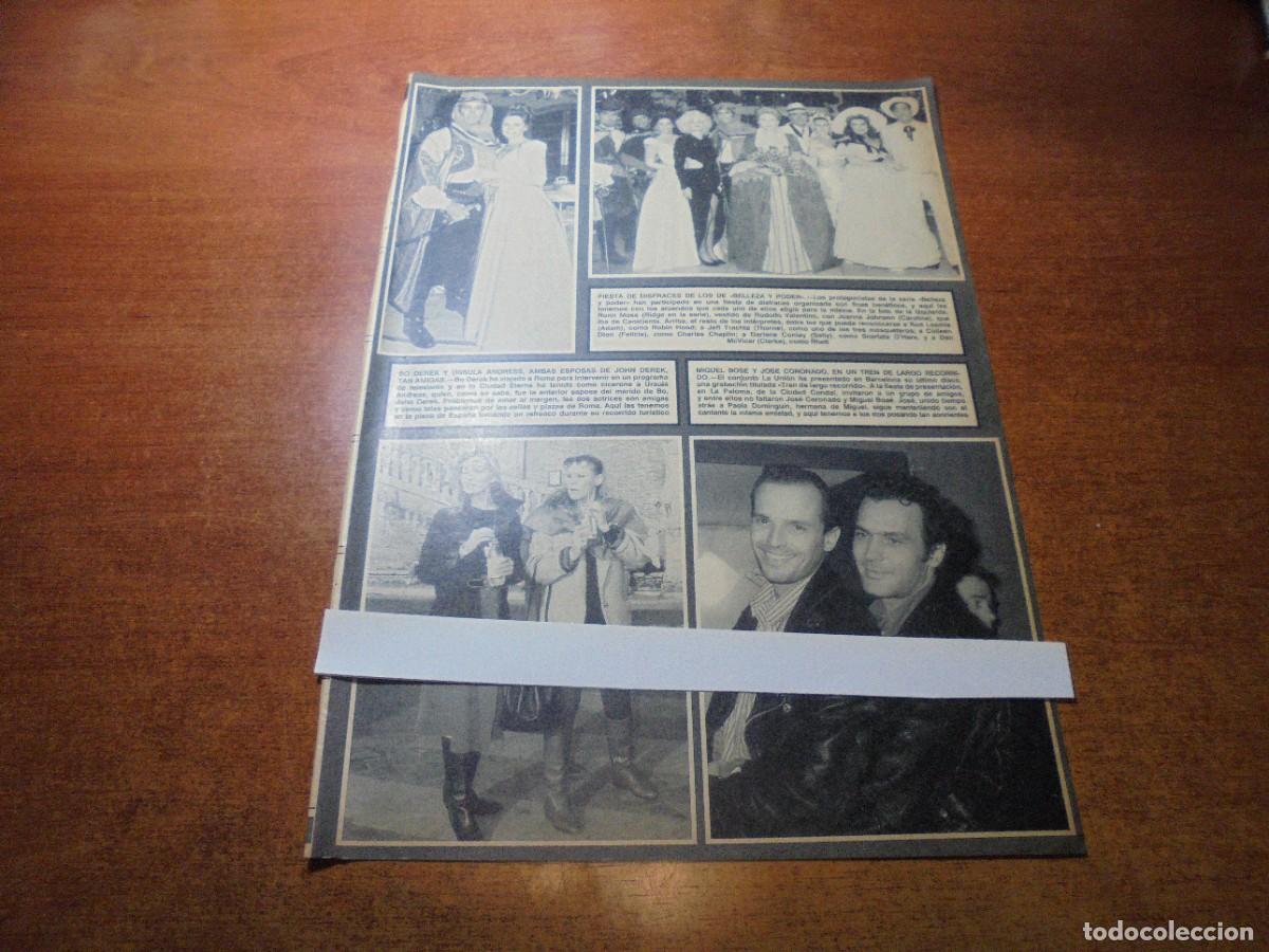 Coleccionismo de Revistas y Peri&oacute;dicos: RETAL 2001 CORONADO Y BOS&Eacute;. BO DEREK Y URSULA ANDRESS. JULIO ROBLES DESPEDIDA EN SALAMANCA.