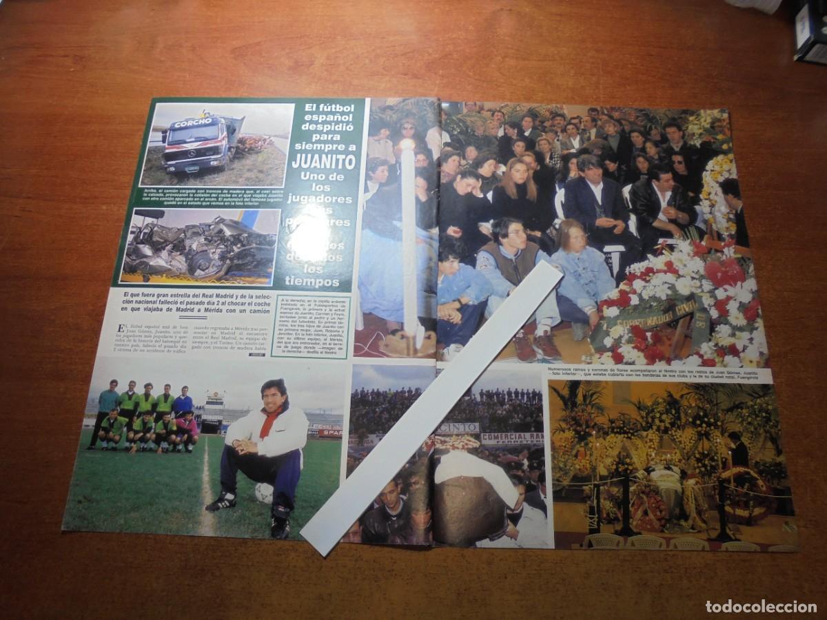 Coleccionismo de Revistas y Peri&oacute;dicos: RETAL 2001: DESPEDIDA AL JUGADOR DE FUTBOL JUANITO. REAL MADRID.