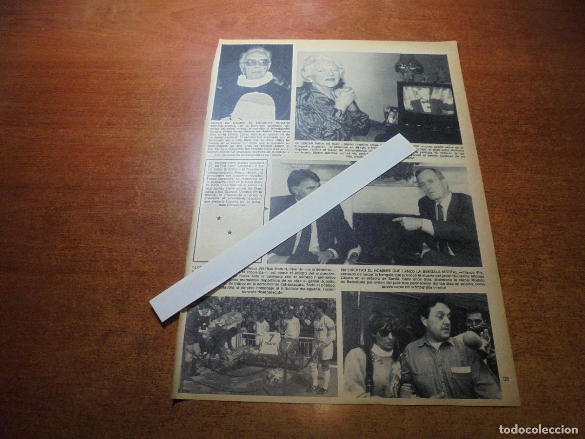 Coleccionismo de Revistas y Peri&oacute;dicos: RETAL 2001: VINTILA HORIA. GEORGE BUSH Y FELIPE GONZ&Aacute;LEZ. MADRE ANTHONY HOPKINS. DESPEDIDA JUANITO.