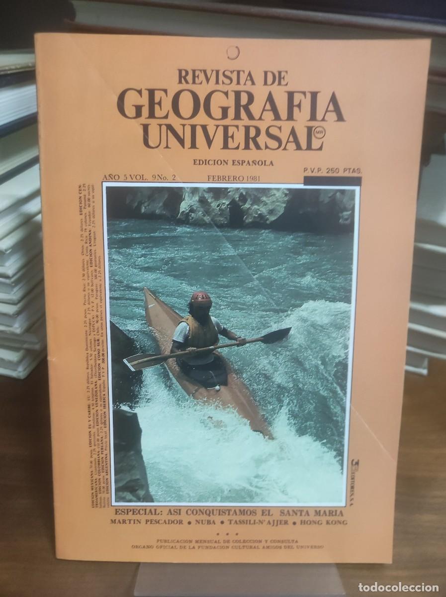 Coleccionismo de Revistas y Peri&oacute;dicos: Revista de Geograf&iacute;a Universal As&iacute; conquistamos el Santa Mar&iacute;a