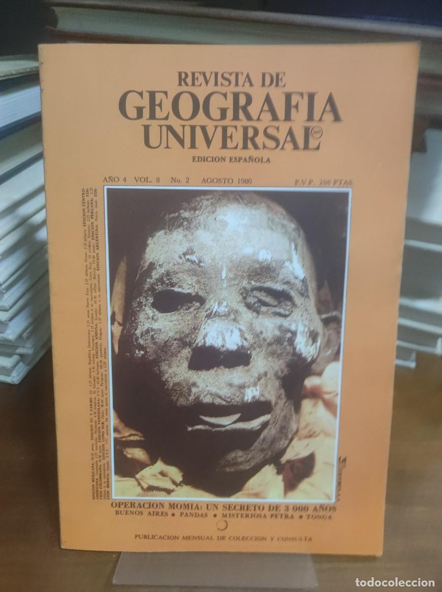 Coleccionismo de Revistas y Peri&oacute;dicos: Revista de Geograf&iacute;a Universal Operaci&oacute;n Momia (Egipto)
