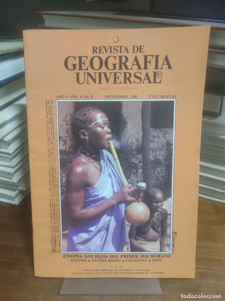 Coleccionismo de Revistas y Peri&oacute;dicos: Revista de Geograf&iacute;a Universal Etiop&iacute;a: Los hijos del primer ser humano