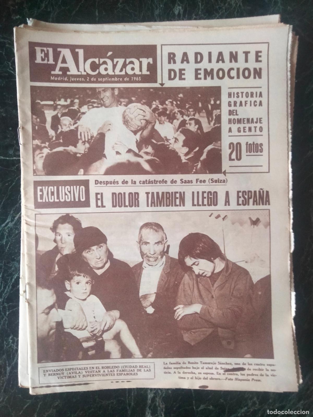 Coleccionismo de Revistas y Peri&oacute;dicos: El Alc&aacute;zar, 2 de septiembre de 1965