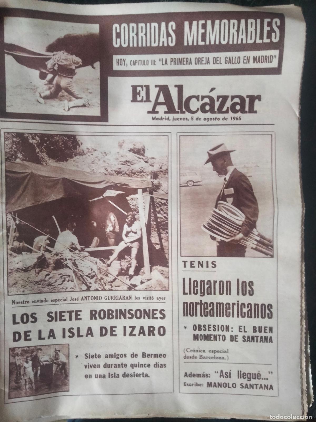 Coleccionismo de Revistas y Peri&oacute;dicos: El Alc&aacute;zar, 5 de agosto de 1965