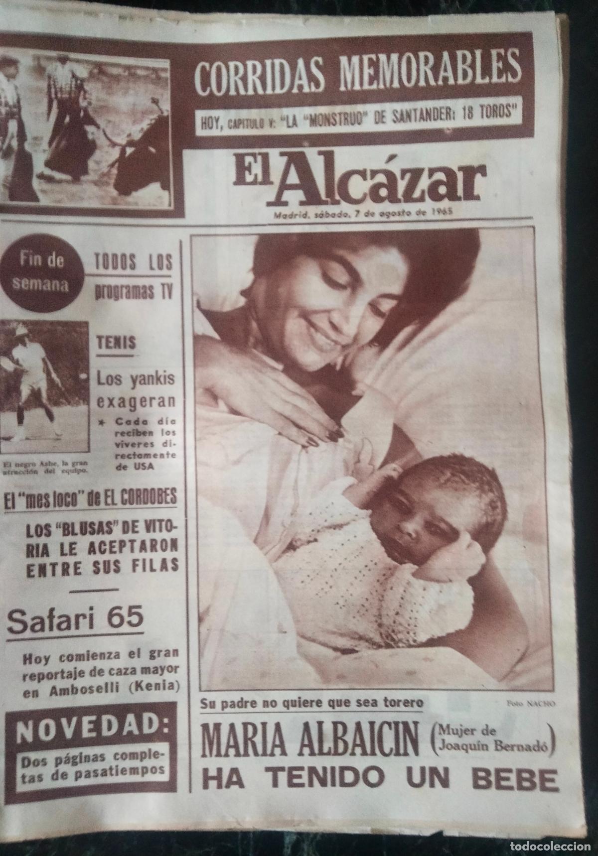 Coleccionismo de Revistas y Peri&oacute;dicos: El Alc&aacute;zar, 7 de agosto de 1965