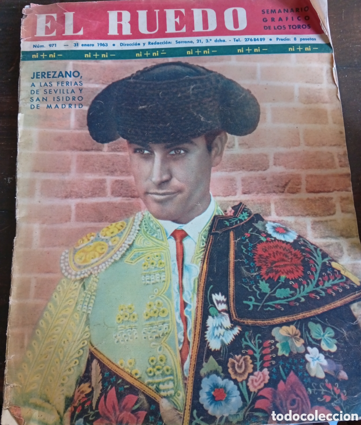 Coleccionismo de Revistas y Peri&oacute;dicos: El aruedi vieja revista de toros