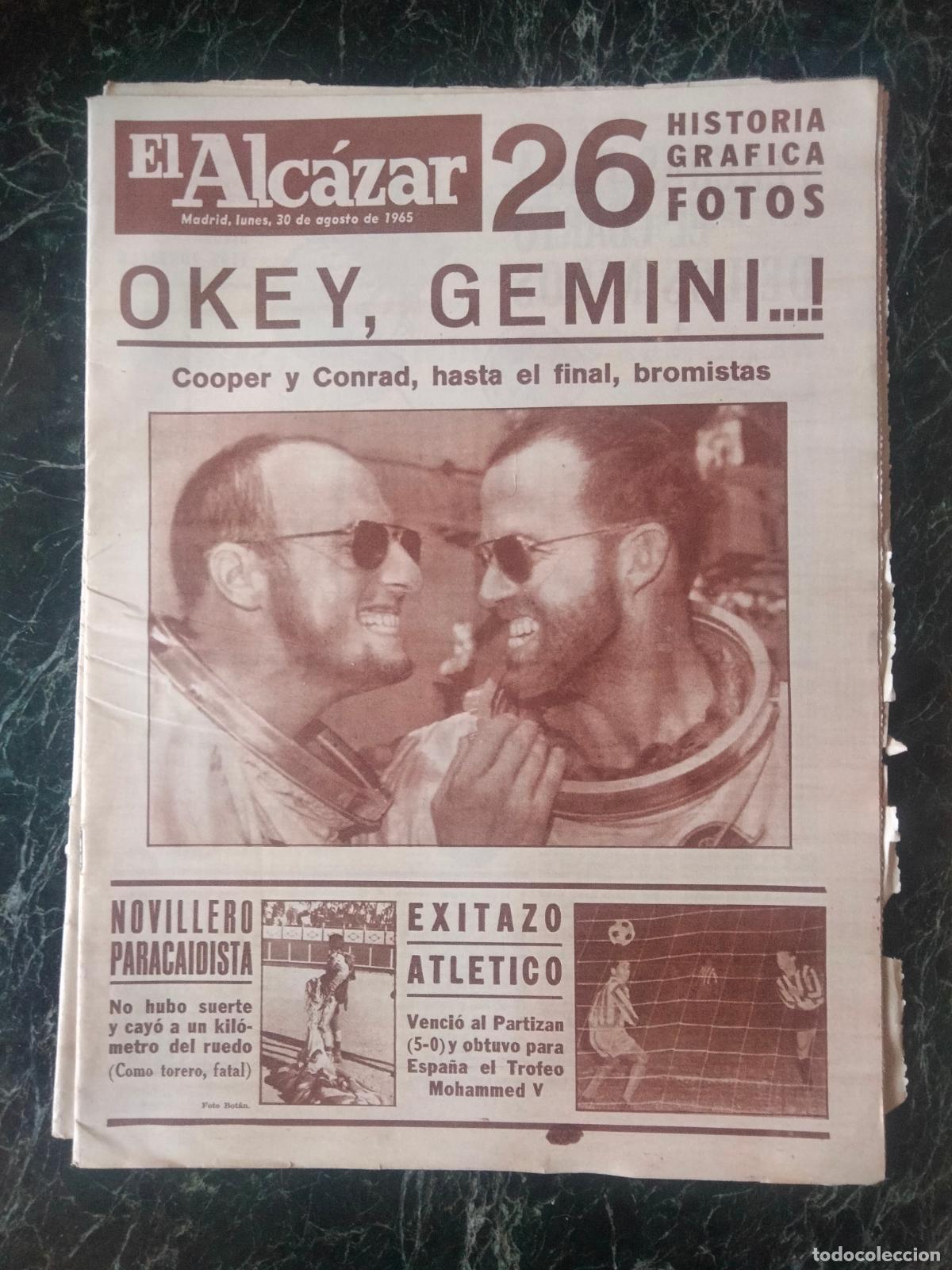 Coleccionismo de Revistas y Peri&oacute;dicos: El Alc&aacute;zar, 30 de agosto de 1965