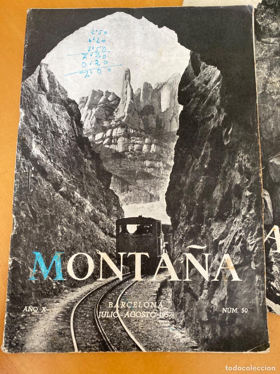 Coleccionismo de Revistas y Peri&oacute;dicos: REVISTA MONTA&Ntilde;A-CENTRO EXCURSIONISTA DE CATALU&Ntilde;A-1957 JULIO AGOSTO NUM 50