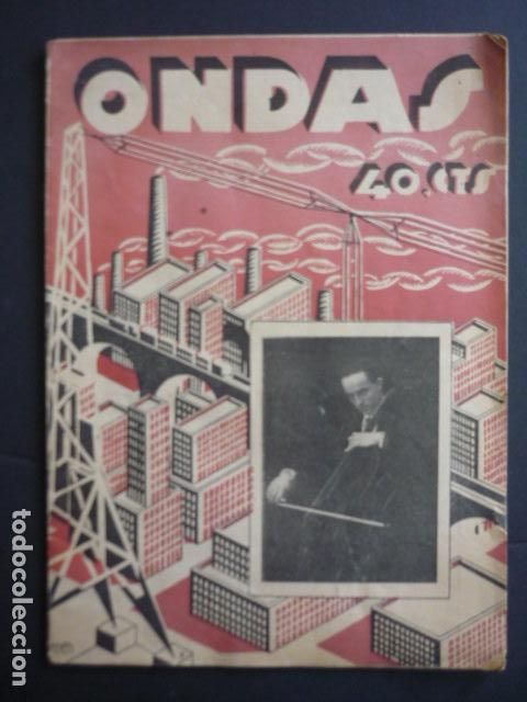 Coleccionismo de Revistas y Peri&oacute;dicos: ONDAS N&ordm; 91 REVISTA RADIOYENTES 1927