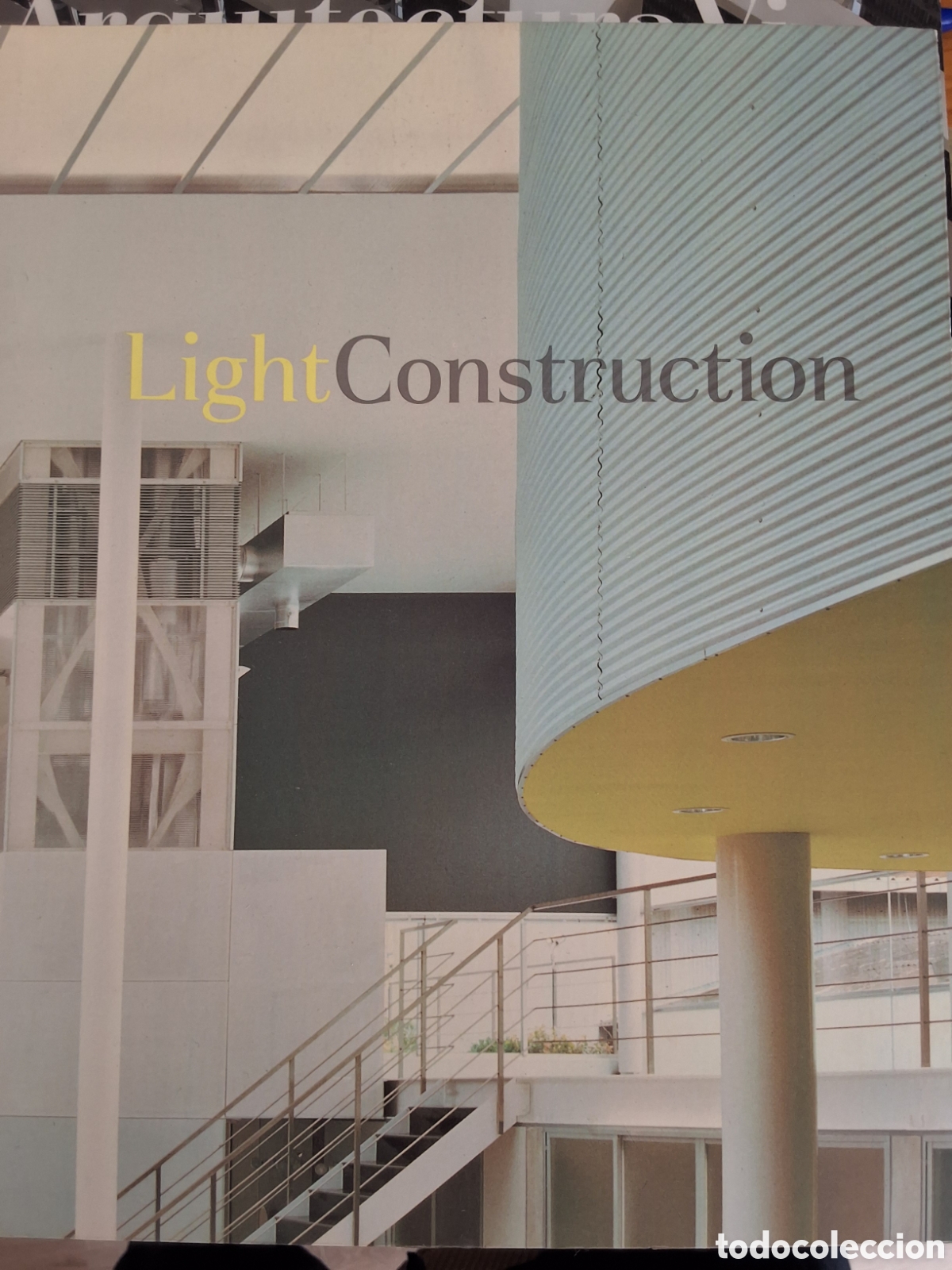 Coleccionismo de Revistas y Peri&oacute;dicos: Light construction revista inglesa arquitectura a&ntilde;o 1995 edita Museo arte moderno N.Y.