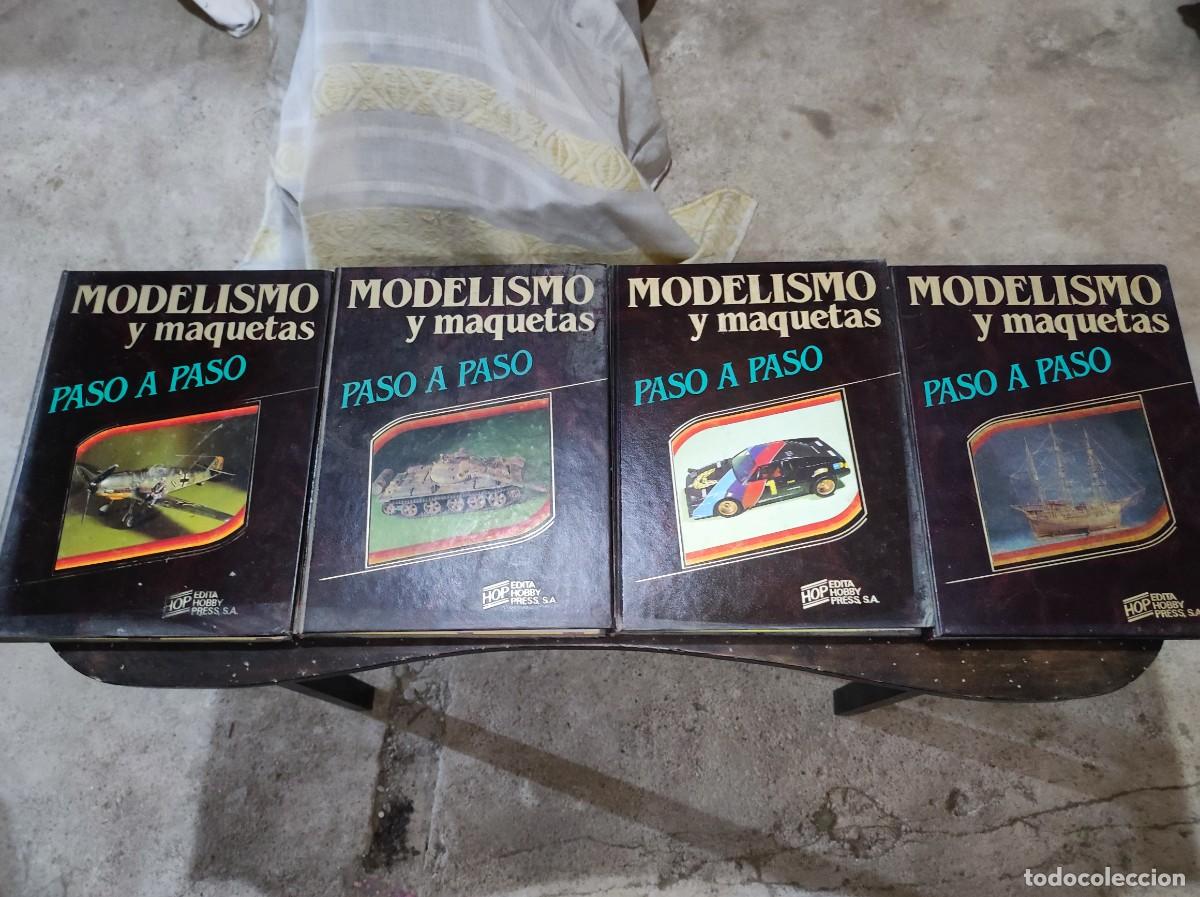 Coleccionismo de Revistas y Peri&oacute;dicos: MODELISMO Y MAQUETAS Paso a Paso - HOP Hobby Press 1984, 4 Tomos