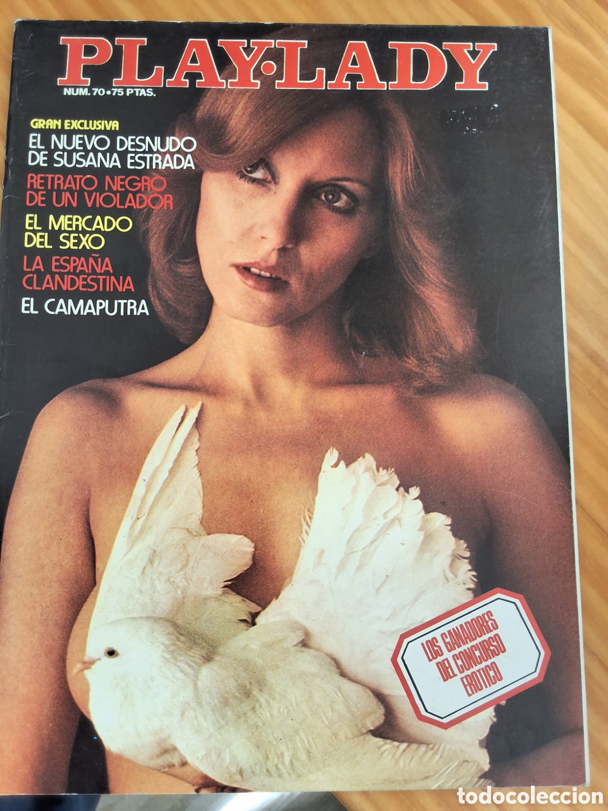 Coleccionismo de Revistas y Peri&oacute;dicos: Playlady revista erotica espa&ntilde;ola desnudos mujeres n&uacute;mero 70 a&ntilde;o 1977/12 Susana Estrada