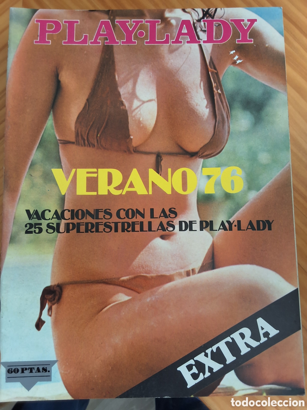 Coleccionismo de Revistas y Peri&oacute;dicos: Playlady revista erotica espa&ntilde;ola desnudos mujeres extra verano 1976
