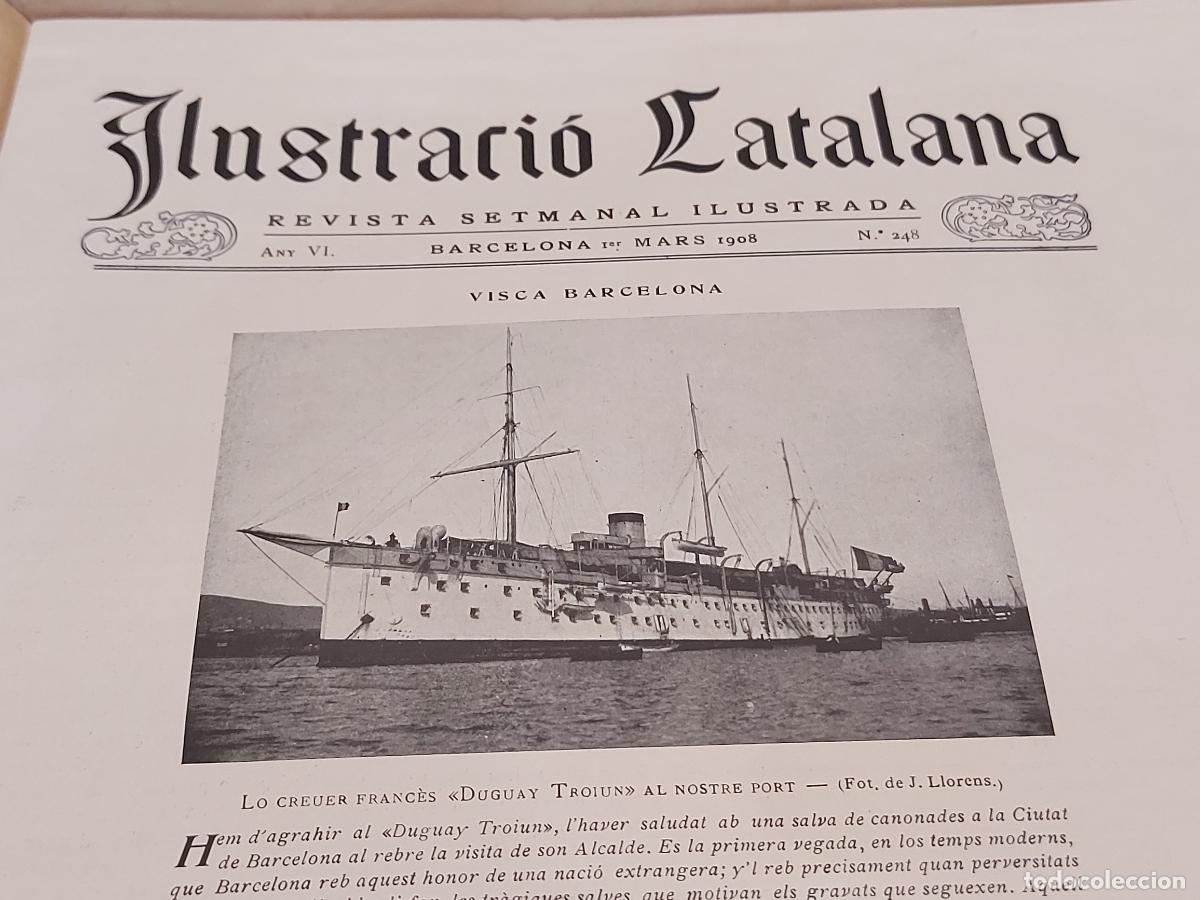Coleccionismo de Revistas y Peri&oacute;dicos: A&Ntilde;O 1908 !! ILUSTRACI&Oacute; CATALANA / 248 / INTERESANTES ART&Iacute;CULOS Y FOTOGRAF&Iacute;AS / NUEVA