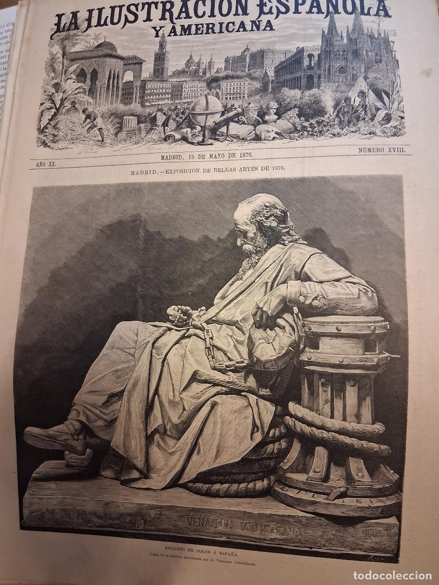 Coleccionismo de Revistas y Peri&oacute;dicos: ILUSTRACI&Oacute;N ESPA&Ntilde;OLA y AMERICANA, La (15 mayo 1876)